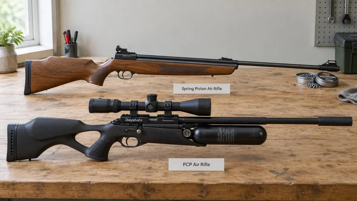 Spring-Piston vs. PCP Air Rifles